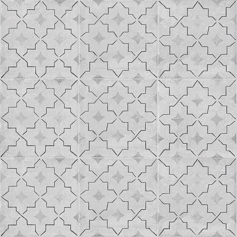 Patras Deco Como 7.87 in. x 7.87 in. Matte Porcelain Floor and Wall Tile (10.76 Sq. Ft. / Case)