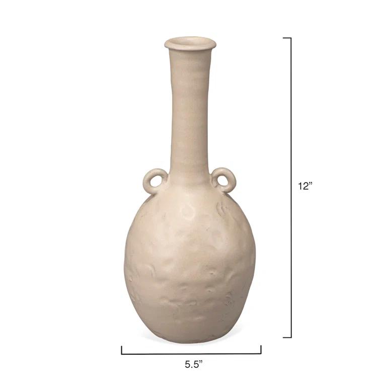 Babar 12'' Handmade Ceramic Table Vase