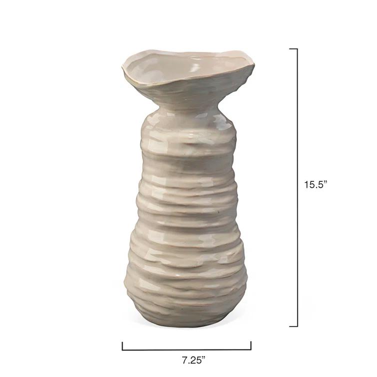 Jamie Young Company Marine Ceramic Table Vase