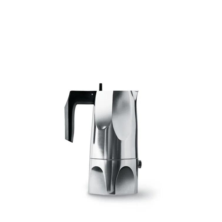 Alessi Alessi Ossidiana Stovetop Espresso Maker