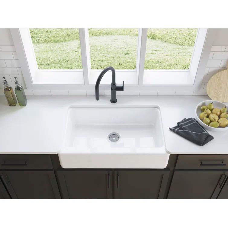 Dickinson Undermount Single-Bowl Farmhouse Kitchen Sinkundermount Single-Bowl Farmhouse Kitchen Sink