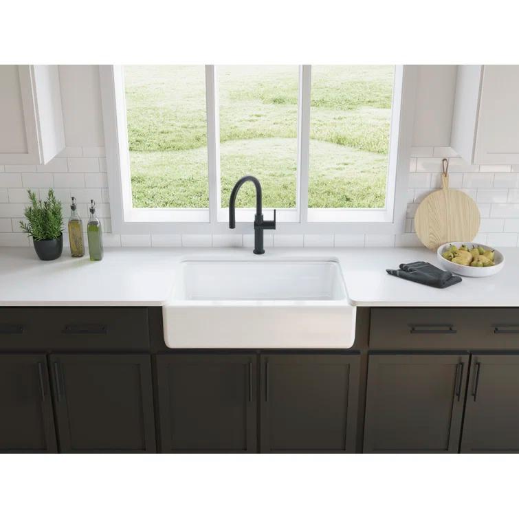 Dickinson Undermount Single-Bowl Farmhouse Kitchen Sinkundermount Single-Bowl Farmhouse Kitchen Sink