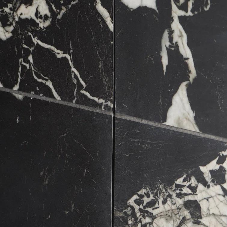 Kasama 29.13 in. x 29.13 in. Polished Porcelain Marble Look Floor and Wall Tile (11.78Sq. Ft. /Case)