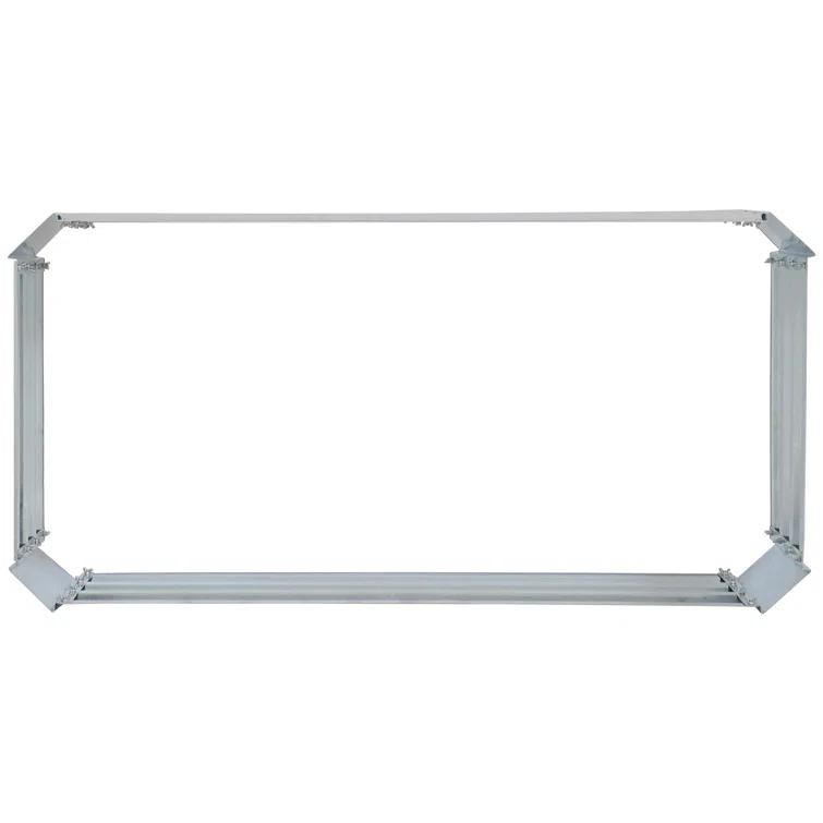 Ippolito Rectangular Galvanized Steel Raised Garden Bed