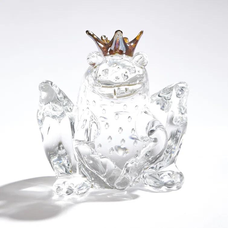 Global Views Frog Prince-Clear w/Bubbles