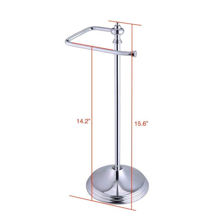 SunnyPoint WF-0K-JOC0-XLSW Heavy Weight Classic Decorative Metal Fingertip Towel Holder Stand
