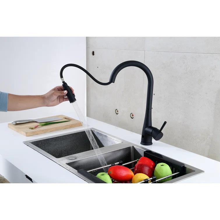 RunFine Group Pull Down Touchless Kitchen Faucet