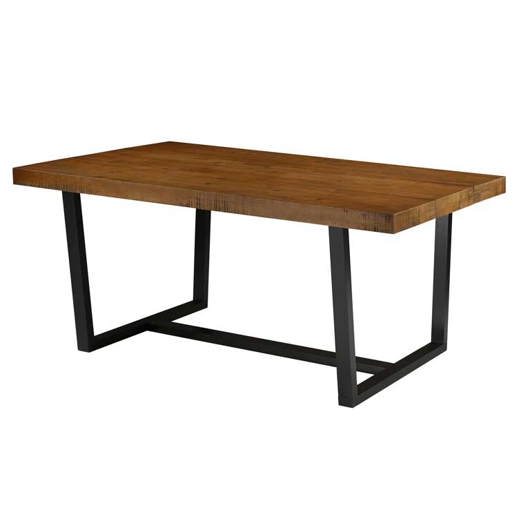 Amarapal Pine Solid Wood Dining Table