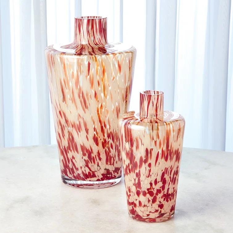 Global Views Confetti Shoulder Vase