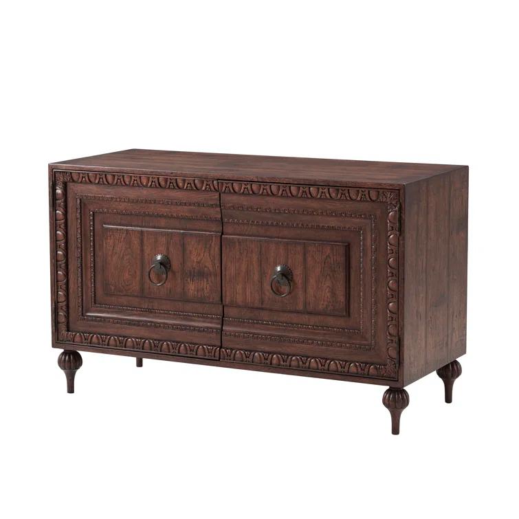 Althorp - Victory Oak Solid Wood Accent Cabinet