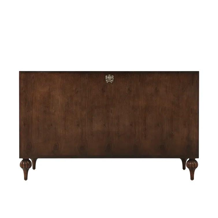 Althorp - Victory Oak Solid Wood Accent Cabinet