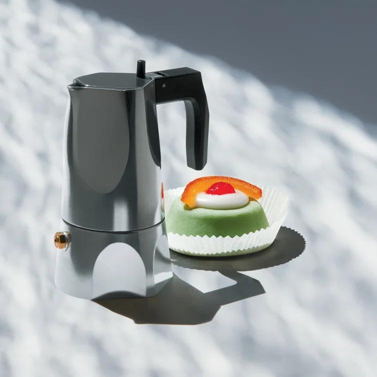 Alessi Alessi Ossidiana Stovetop Espresso Maker