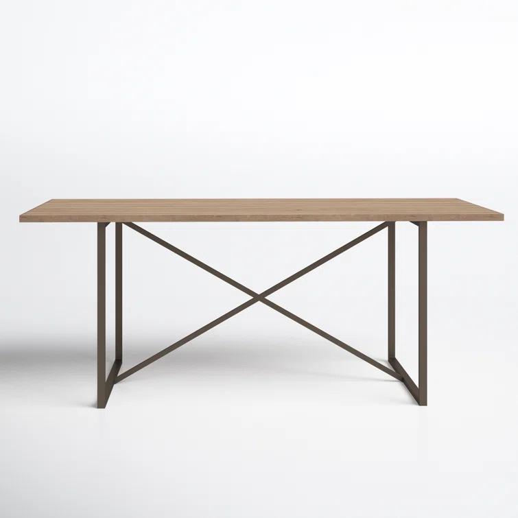 Lopez 75" Solid Wood Dining Table