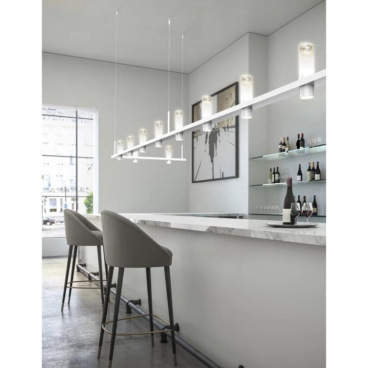 Intervals® 6 - Light LED Kitchen Island Pendant