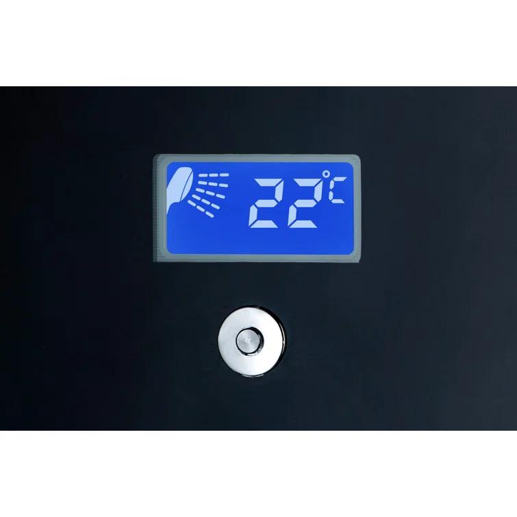 Blue Ocean SPA392B Blue Ocean 52 inch Aluminum Shower Panel With Shower Head