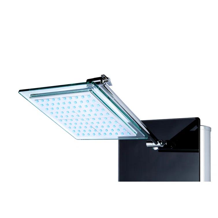 Blue Ocean SPA392B Blue Ocean 52 inch Aluminum Shower Panel With Shower Head