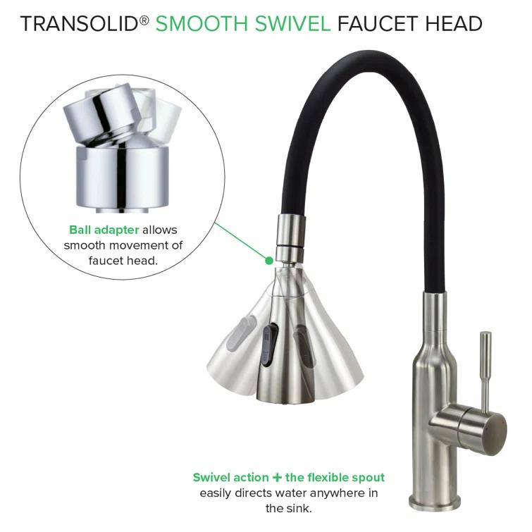 Flexible Multi-Function Faucet Single-Hole Laundry Faucet