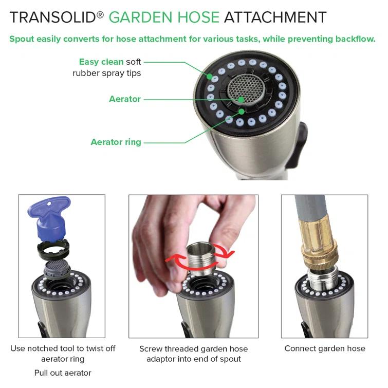 Flexible Multi-Function Faucet Single-Hole Laundry Faucet