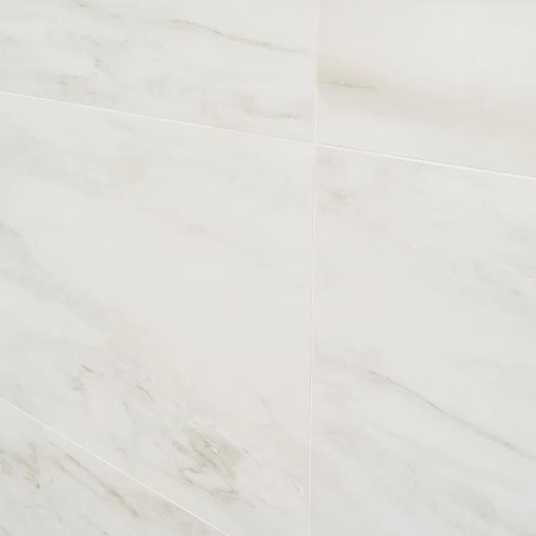 Bond Tile Saroshi 11.81 in. x 23.62 in. Matte Marble Look Porcelain Floor and Wall Tile (9.68 Sq. Ft. / Case)