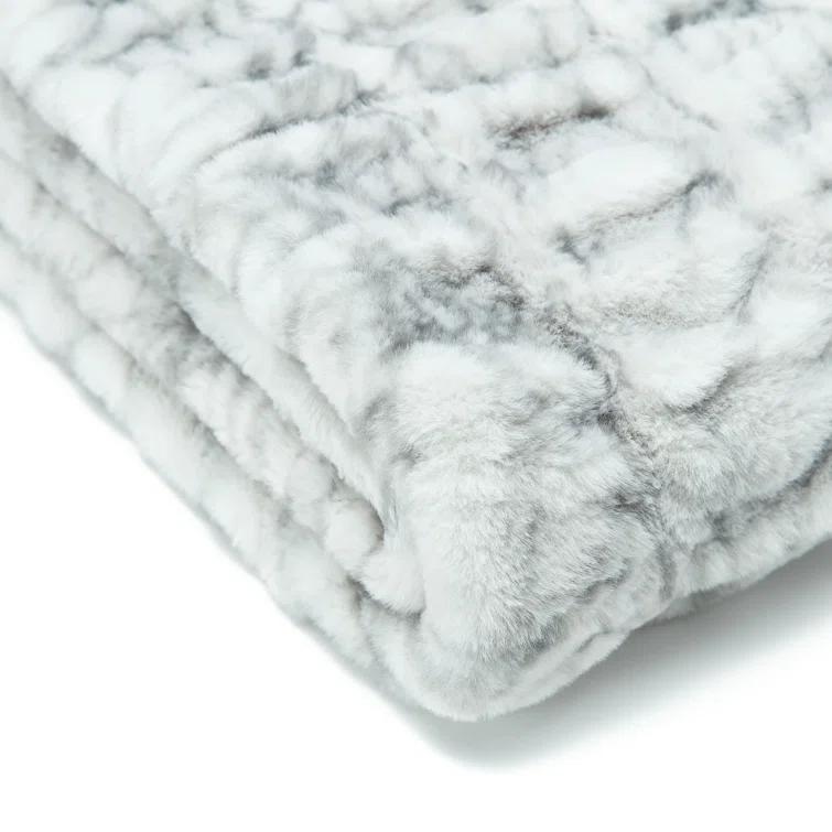 Chanasya Faux Fur Throw