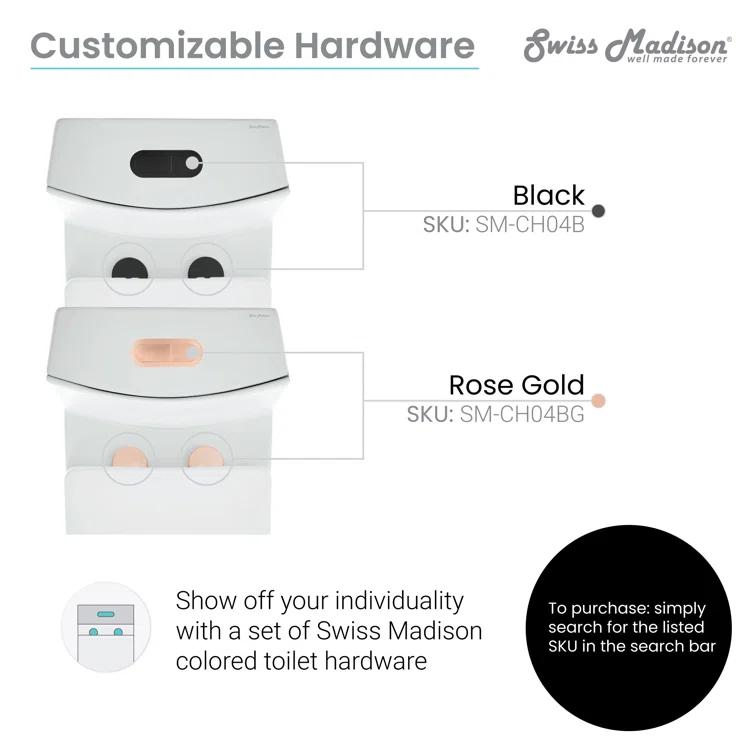St. Tropez One Piece Elongated Toilet Dual Vortex Flush 1.6 GPF