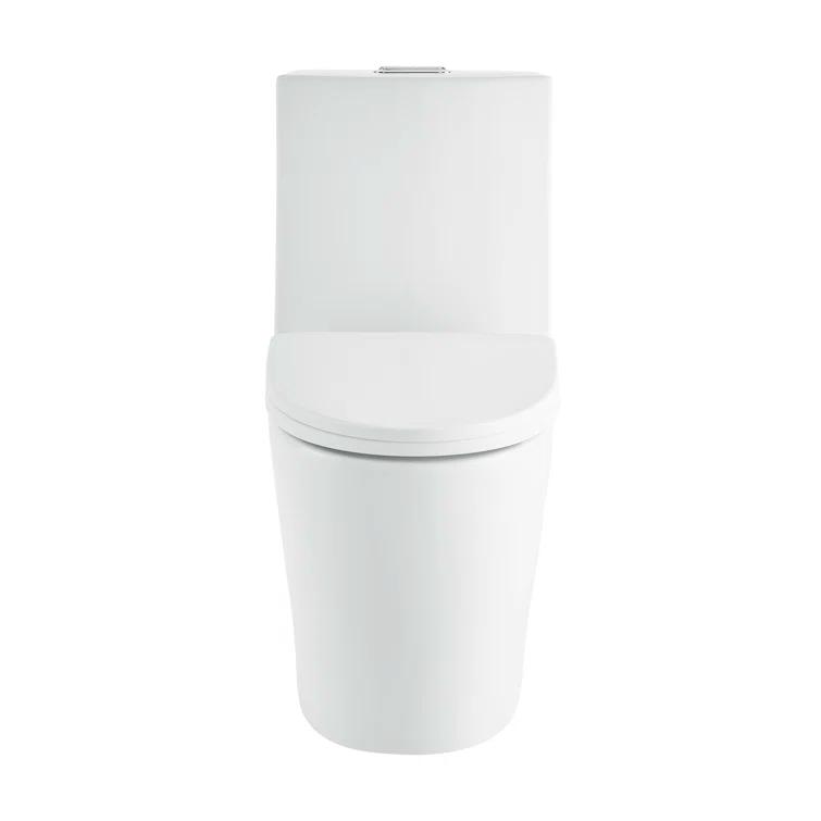 St. Tropez One Piece Elongated Toilet Dual Vortex Flush 1.6 GPF