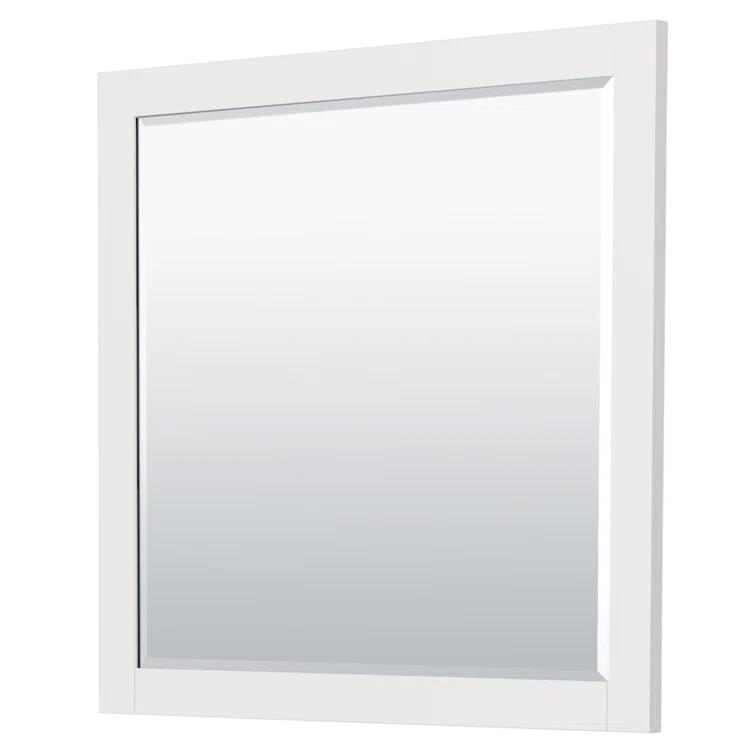 Wyndham Collection Miranda 36" Freestanding Single Bathroom Vanity with Cultured Marble Top with 34" Mirror