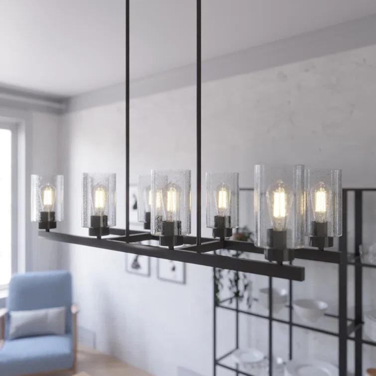 Hartland 8 - Light Kitchen Island Linear Pendant