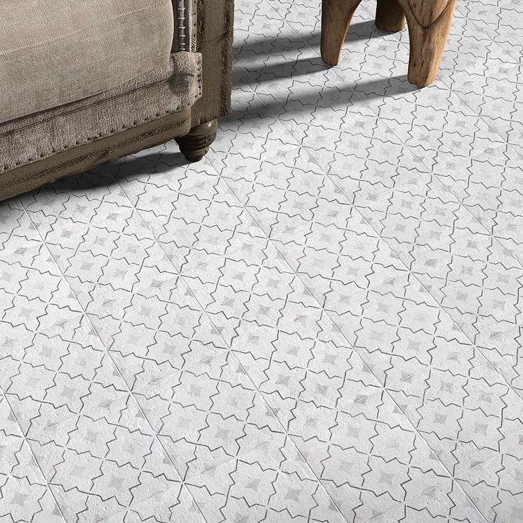 Patras Deco Como 7.87 in. x 7.87 in. Matte Porcelain Floor and Wall Tile (10.76 Sq. Ft. / Case)