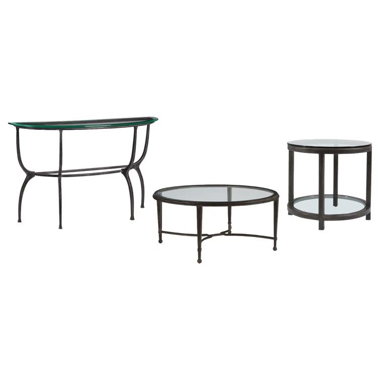 Metal Designs Per Se Round End Table
