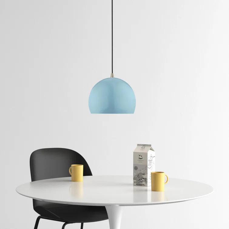 Schultz Single Light Metal Dimmable Pendant