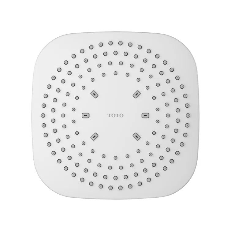 G Series 2.5 GPM Square Single Rain Shower Head with Comfort Wave Technology