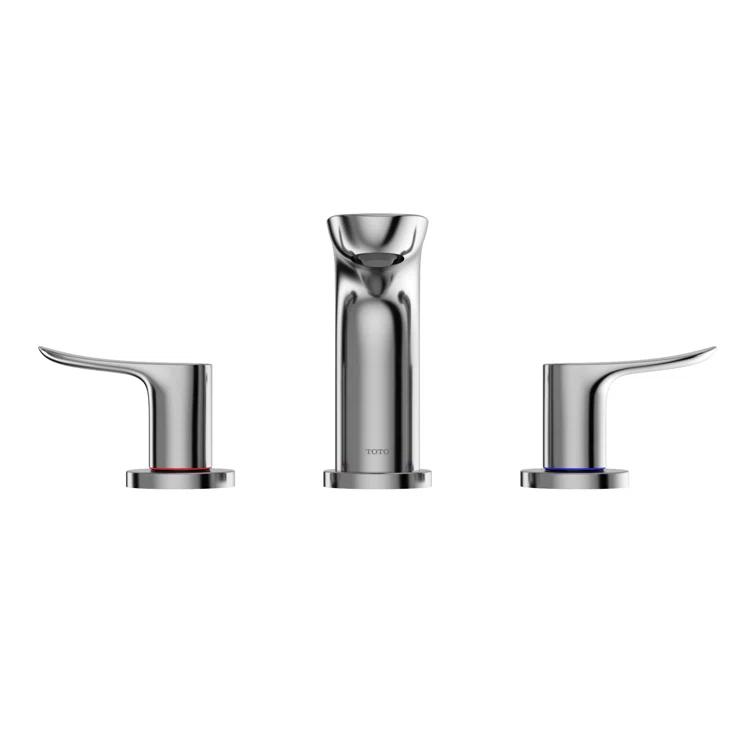 TOTO TLG01201U#CP Double Handle Bathroom Faucet with Drain Assembly