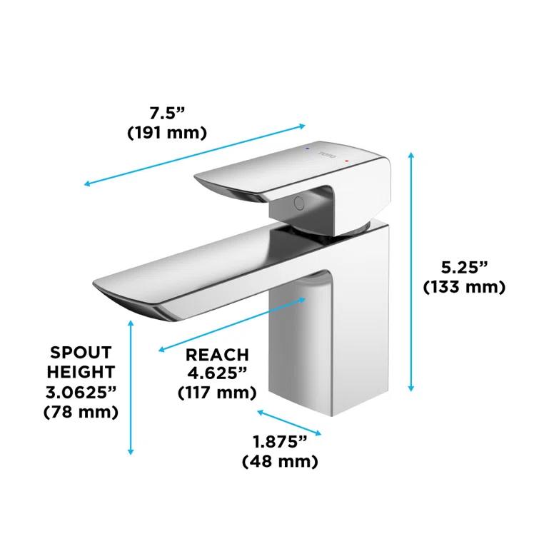 G Series Single Hole Bathroom Faucet with Drain Assembly