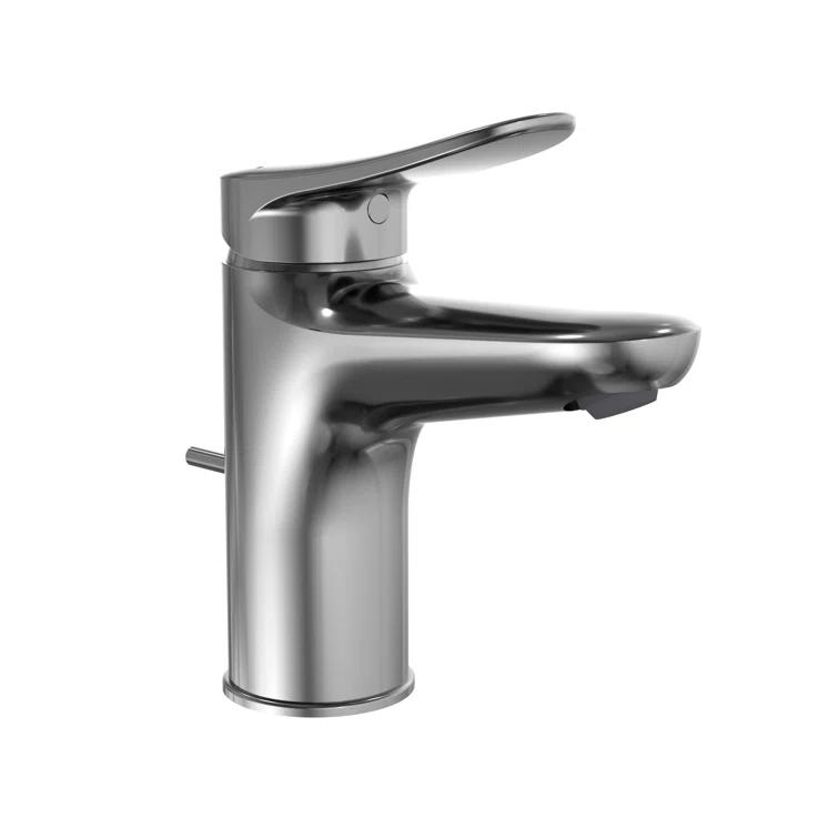 LF Single Hole Bathroom Faucet with Drain Assembly