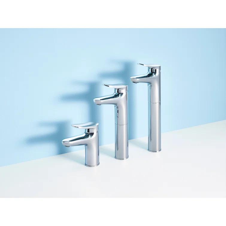 LF Single Hole Bathroom Faucet with Drain Assembly