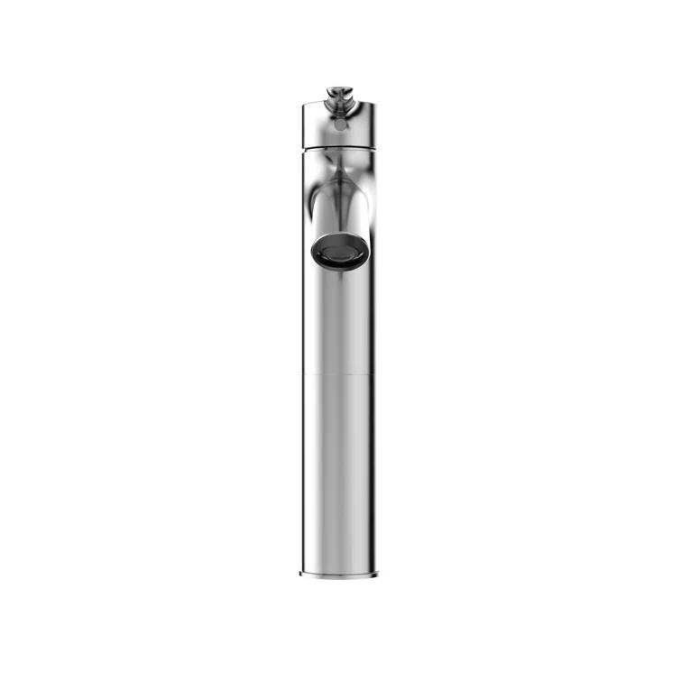 Single Hole Bathroom Faucet with Drain Assembly and Comfort Glide Technology