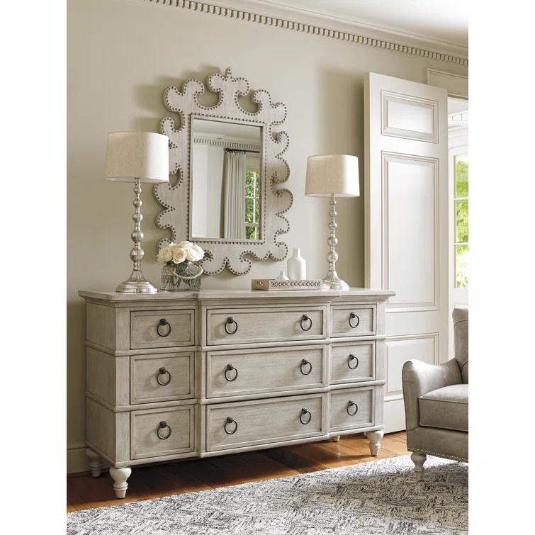 Oyster Bay Solid Wood 68'' W 9 - Drawer Dresser
