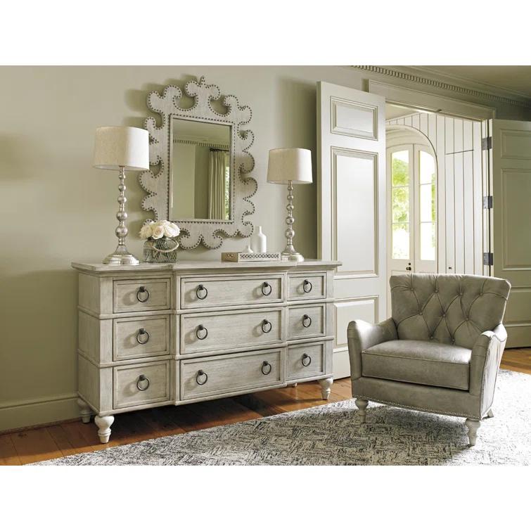 Oyster Bay Solid Wood 68'' W 9 - Drawer Dresser