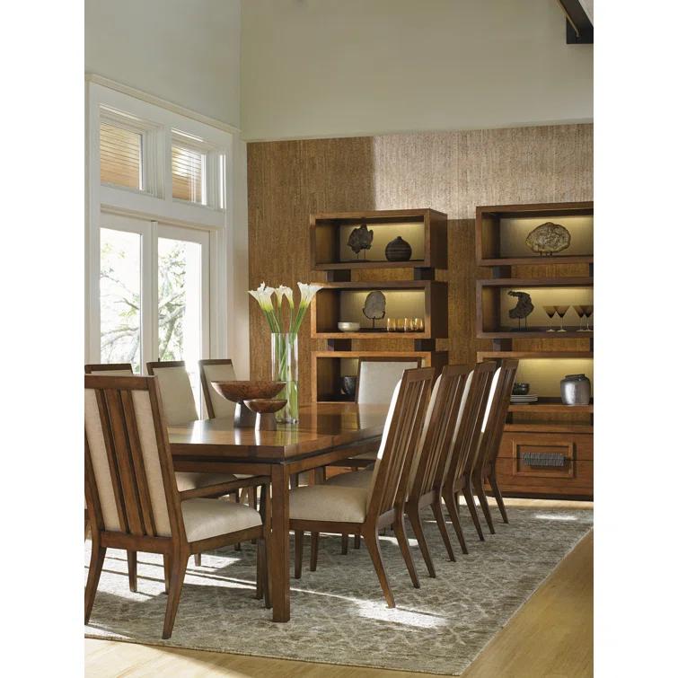 Island Fusion Natori Slat Back Arm Chair