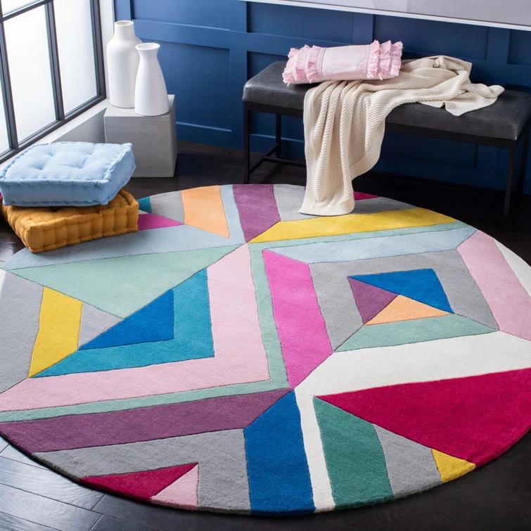 Fifth Avenue FTV112 Hand Tufted Accent Rug - Gray/Multi - 2'x3' - Safavieh.