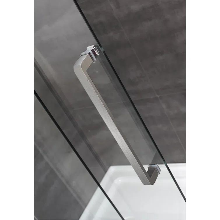 Moselle 75" H Single Sliding Frameless Shower Door