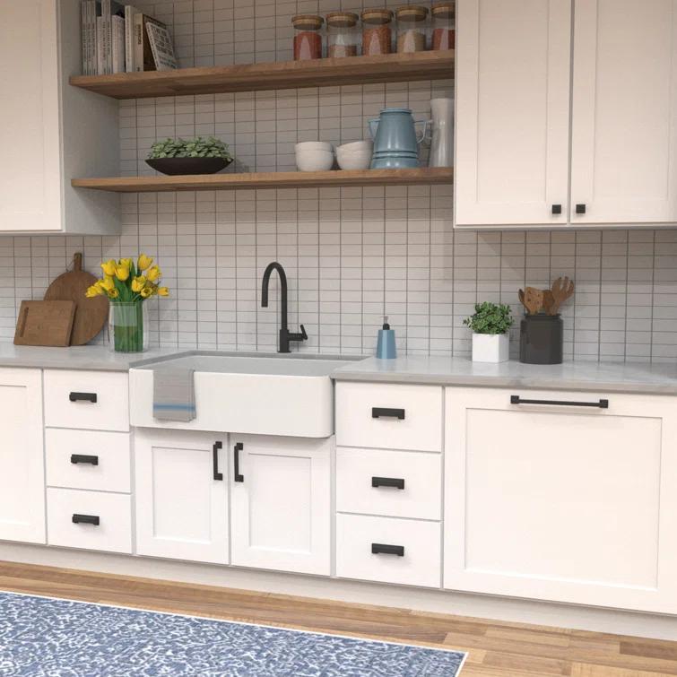 Studio Kitchen Cabinet Handles, Solid Core Drawer Pulls for Cabinet Doors