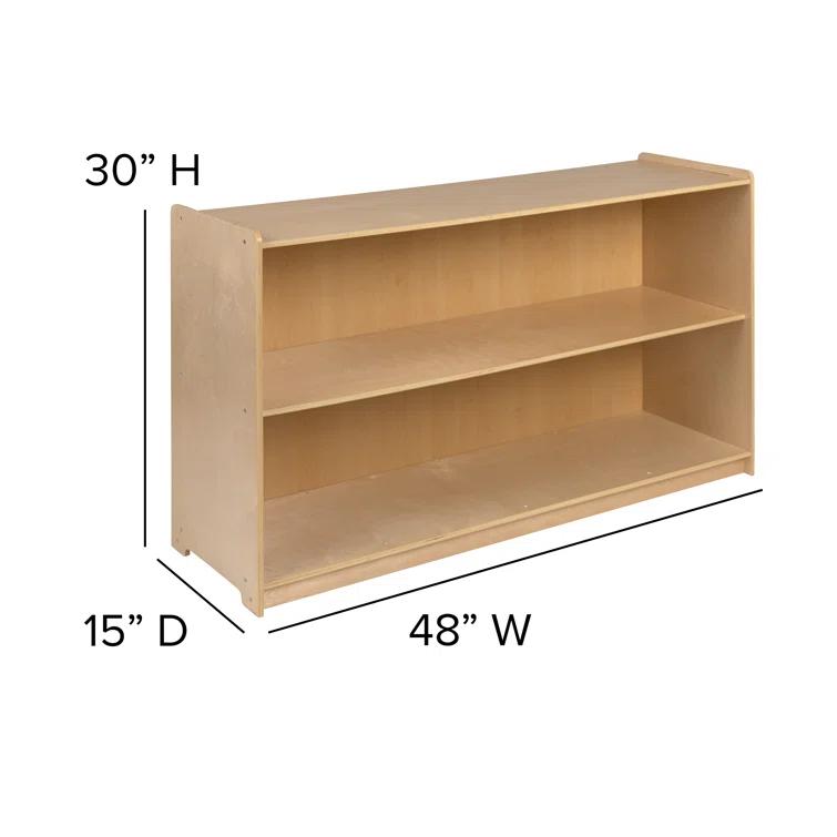 Flash Furniture Bexley Wooden School Classroom Storage Cabinet for Commercial or Home Use