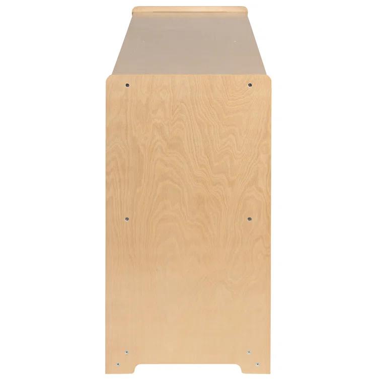Flash Furniture Bexley Wooden School Classroom Storage Cabinet for Commercial or Home Use
