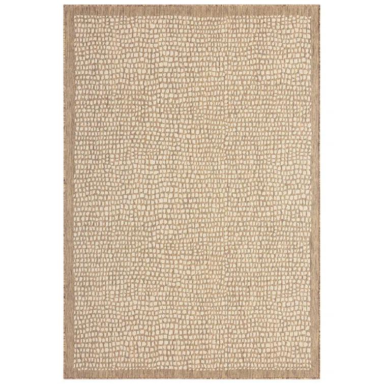TOMMY BAHAMA Marlin Transitional Indoor/Outdoor Area Rug, Brown