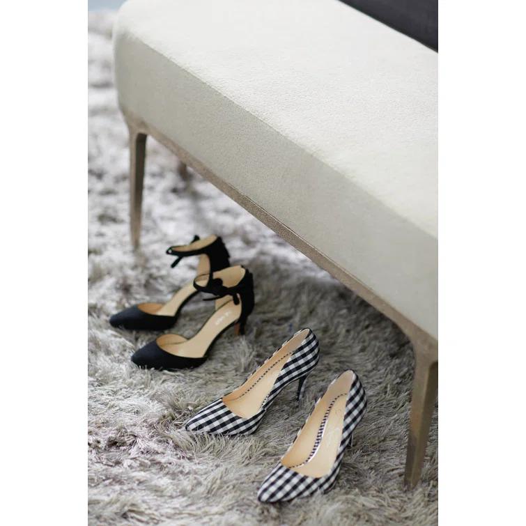 Linea Polyester Upholstered Bench