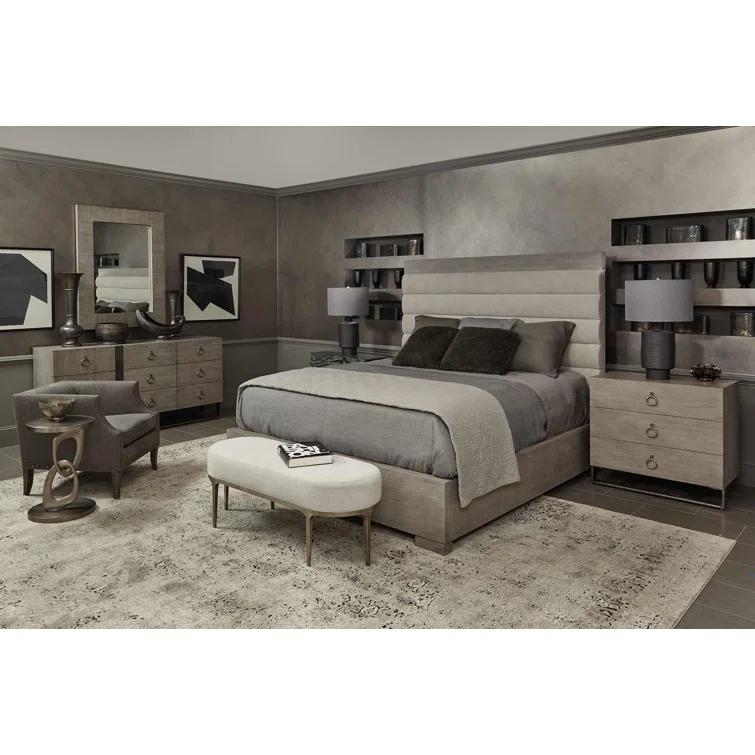 Linea Upholstered Standard Bed