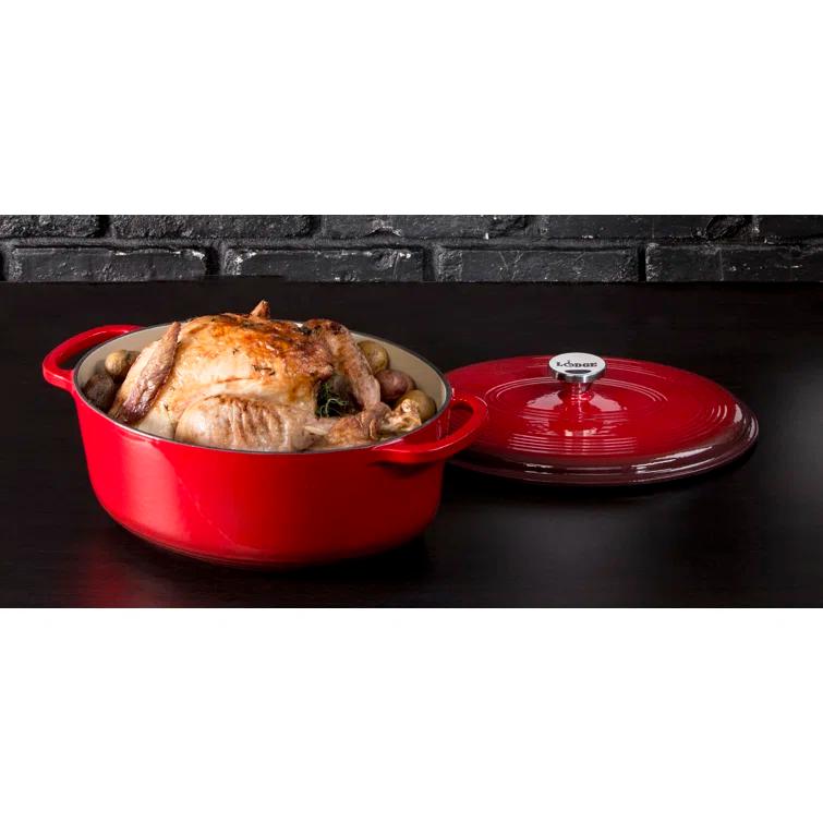Lodge Lodge 7 Quart Enameled Cast Iron Dutch Oven Available