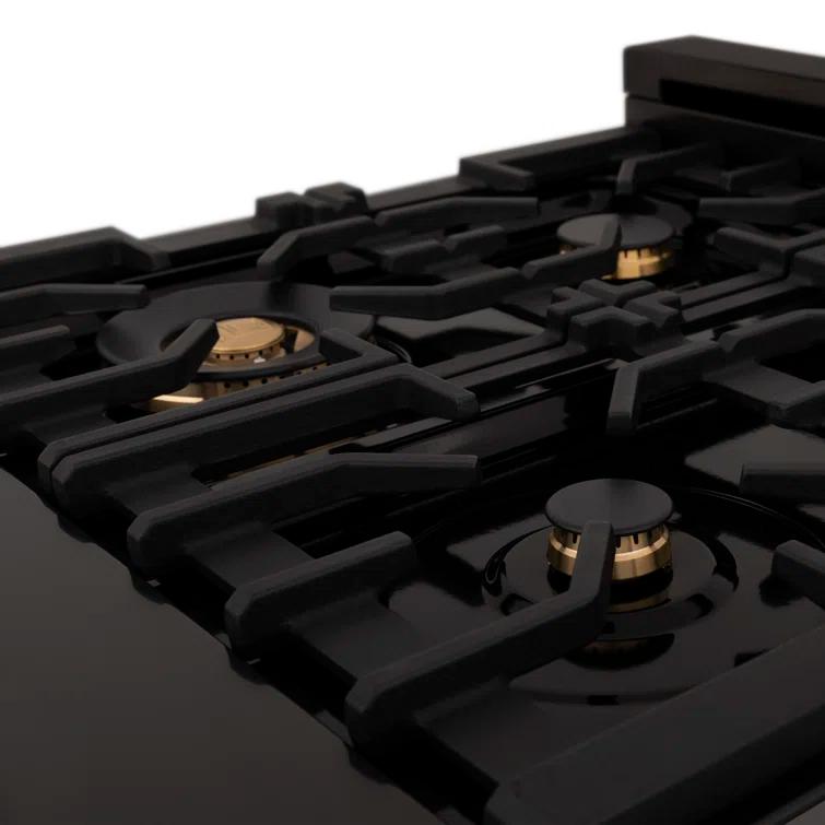 ZLINE Autograph 48 in. Legacy Gas Rangetop in Stainless Steel